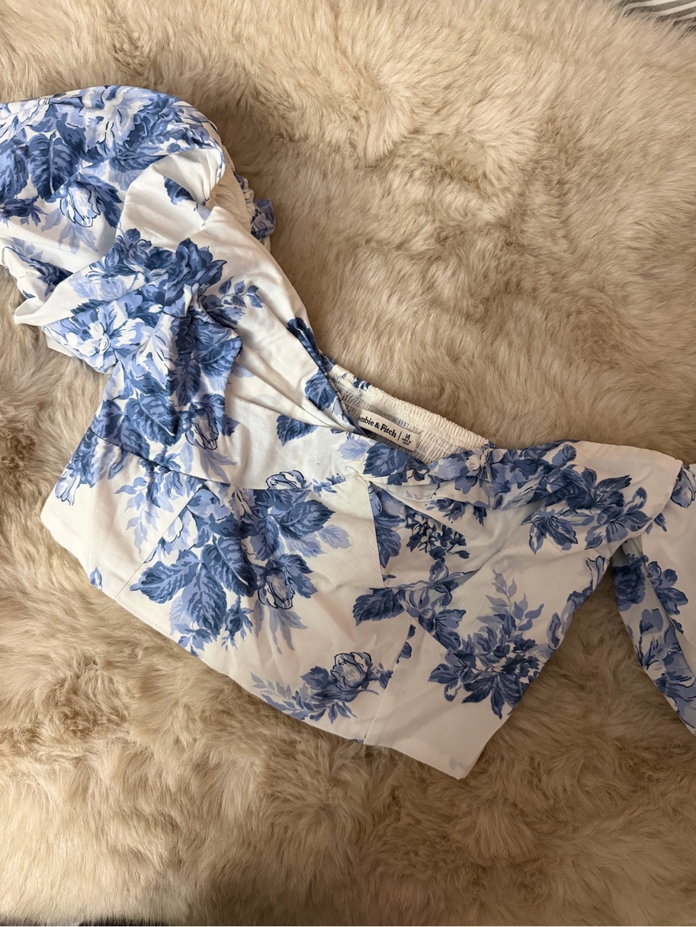 Abercrombie & Fitch Floral Cropped Top